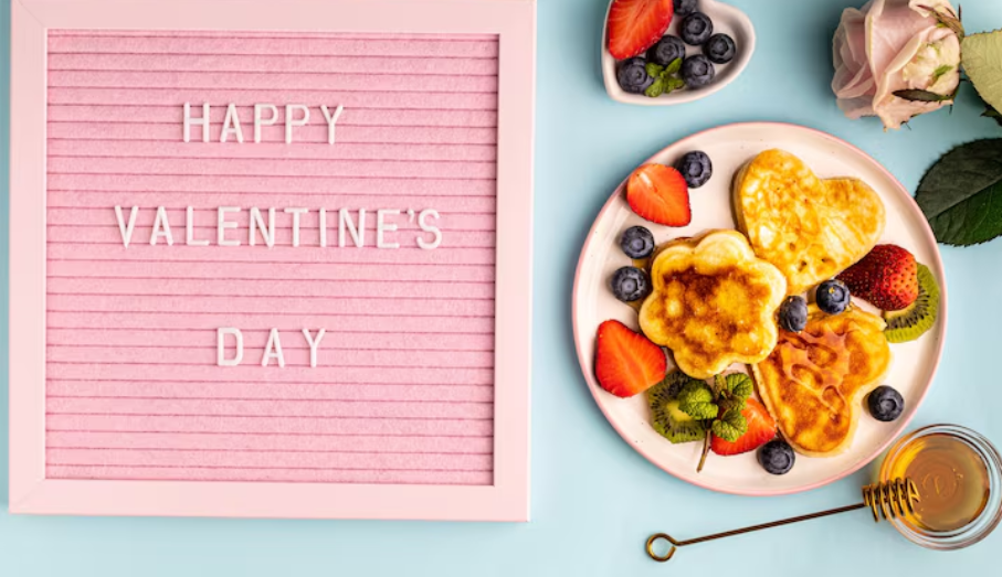 Valentines breakfast recipe